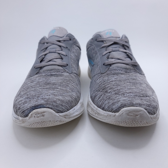 Skechers Womens GOwalk 4 GOGA MAX Quick-Fit Size 10 14173 - Picture 4 of 11